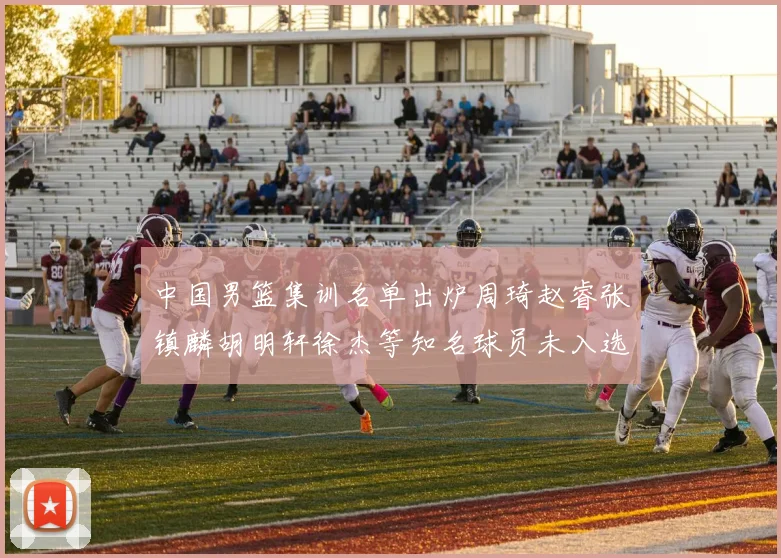 中国男篮集训名单出炉周琦赵睿张镇麟胡明轩徐杰等知名球员未入选